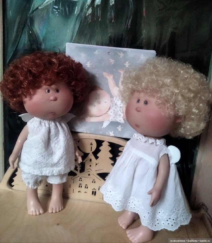Мои Мии - ангелочки. ООАК кукол от Nines (фото 9)