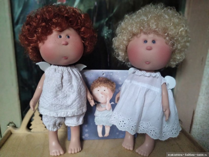 Мои Мии - ангелочки. ООАК кукол от Nines (фото 5)