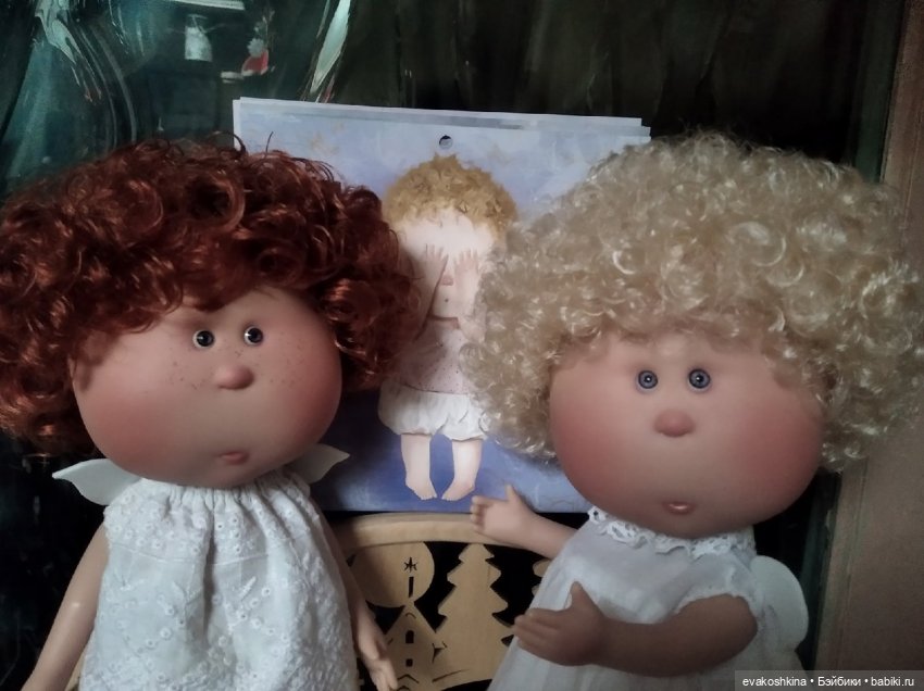 Мои Мии - ангелочки. ООАК кукол от Nines