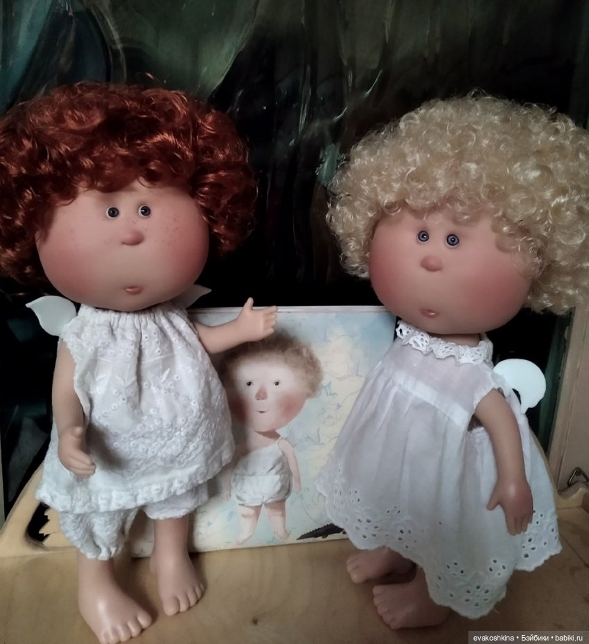 Мои Мии - ангелочки. ООАК кукол от Nines