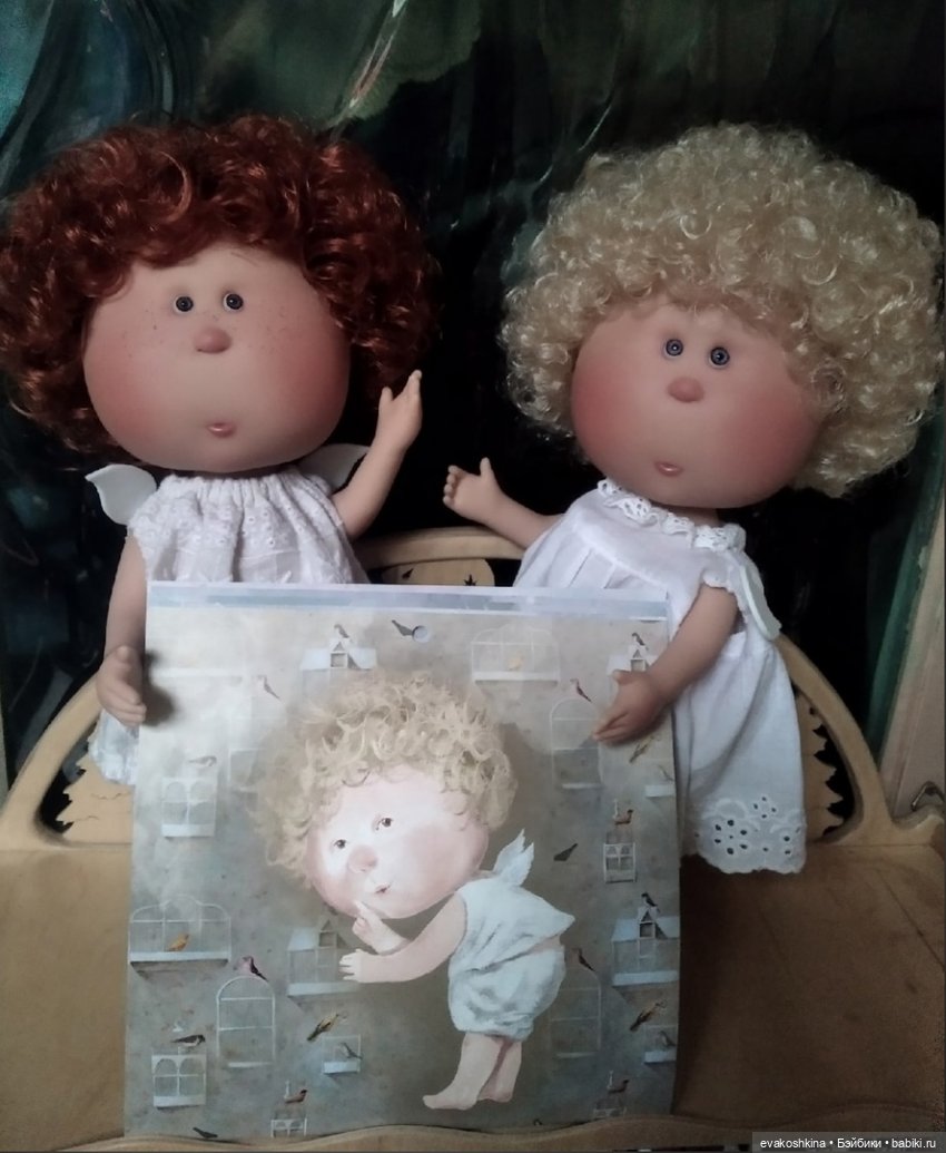 Мои Мии - ангелочки. ООАК кукол от Nines