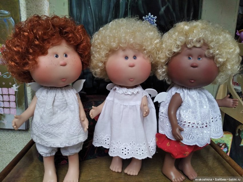 Третий Ангелочек (ООАК кукол Миа от Nines-D-Onil)