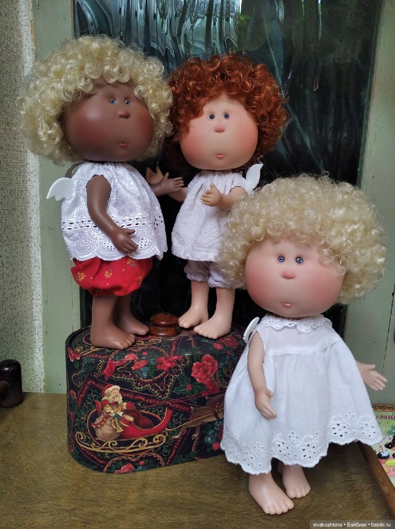 Третий Ангелочек (ООАК кукол Миа от Nines-D-Onil)