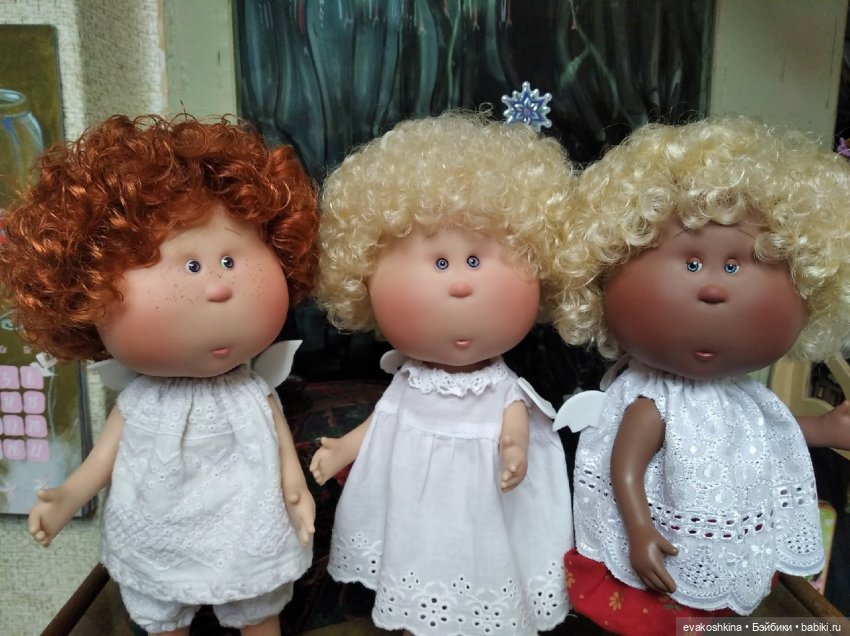 Третий Ангелочек (ООАК кукол Миа от Nines-D-Onil)