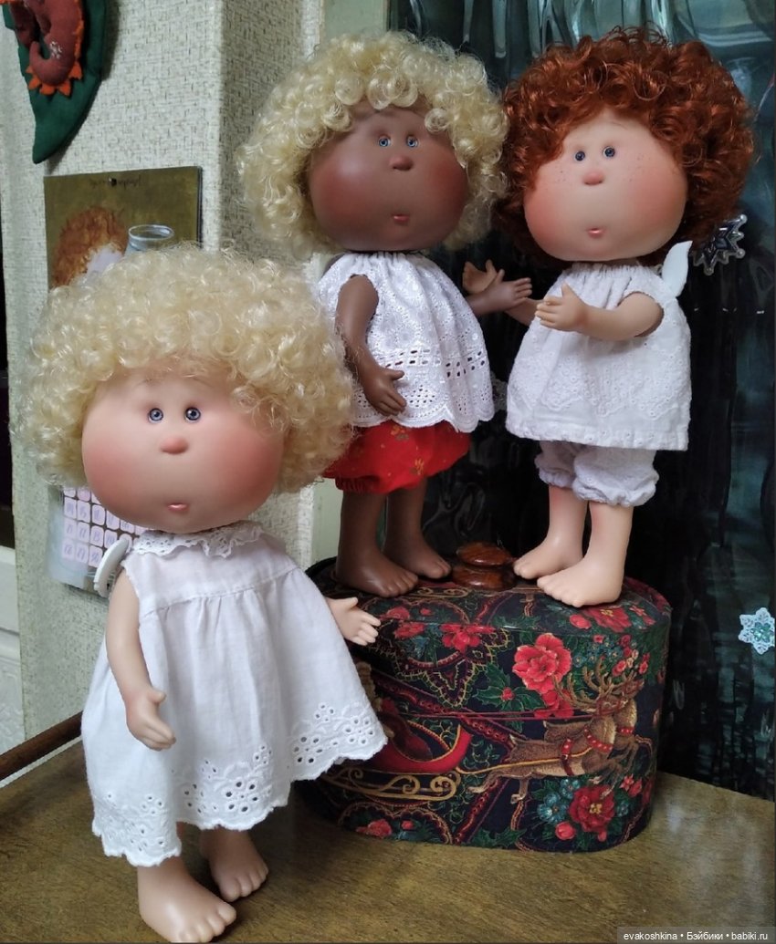 Третий Ангелочек (ООАК кукол Миа от Nines-D-Onil)