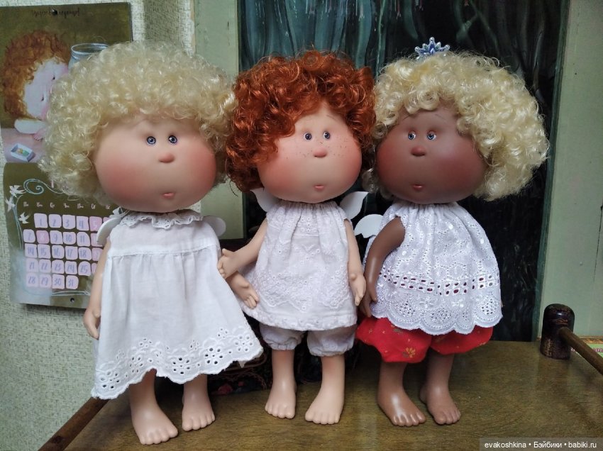 Третий Ангелочек (ООАК кукол Миа от Nines-D-Onil)