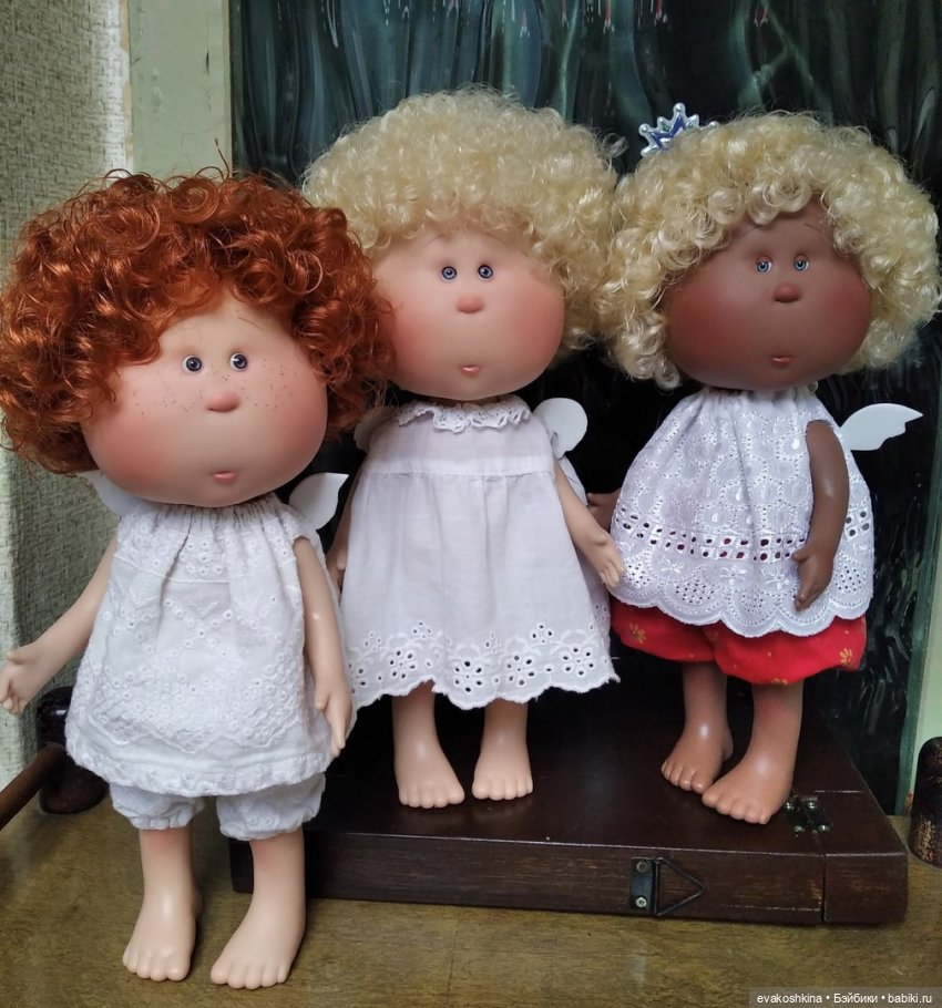 Третий Ангелочек (ООАК кукол Миа от Nines-D-Onil)