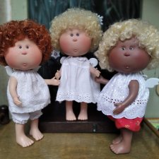 Третий Ангелочек (ООАК кукол Миа от Nines-D-Onil)