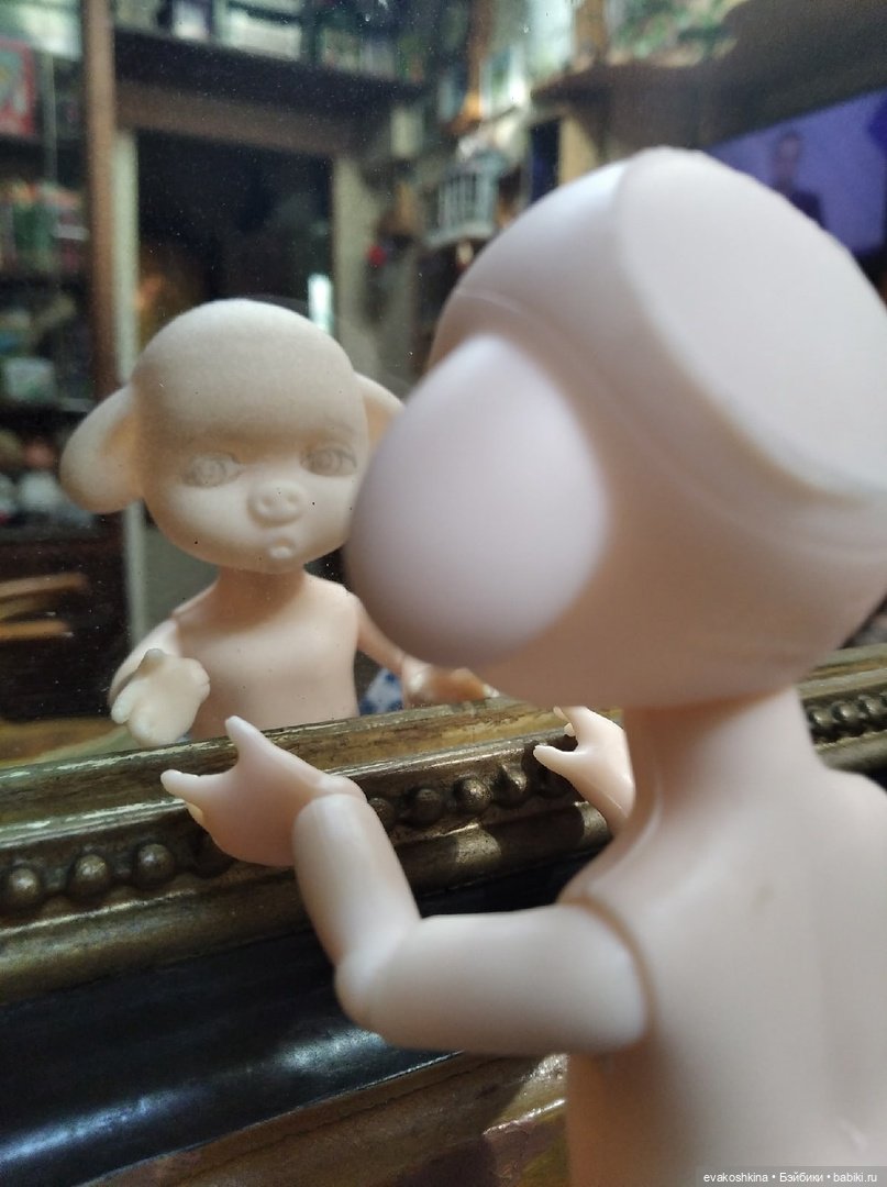 История о том, как Свинка захотела стать принцессой. ООАК игровой шарнирной куколки (фото 3)