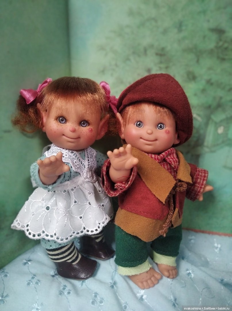 Мои маленькие хоббиты от Lamagik. Девочка