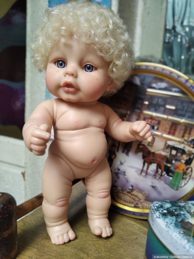Ещё один Ангелочек. ООАК пупса Berjuan (фото 9)
