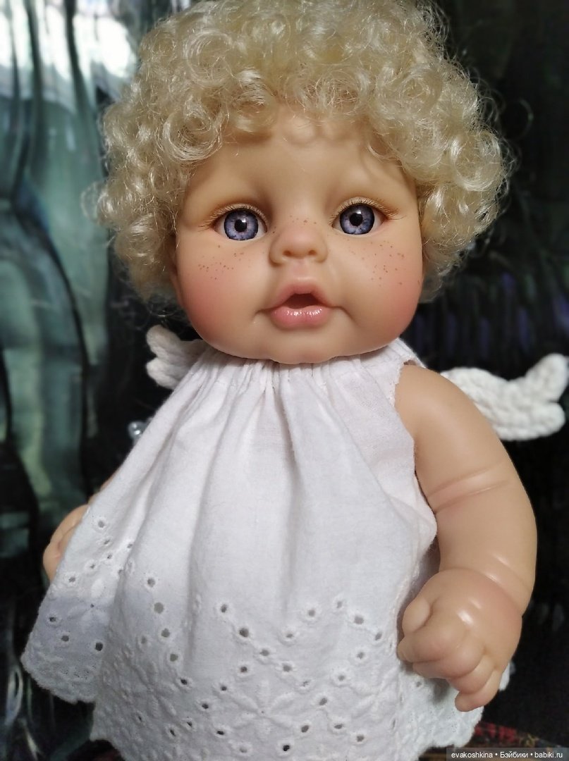 Ещё один Ангелочек. ООАК пупса Berjuan (фото 10)