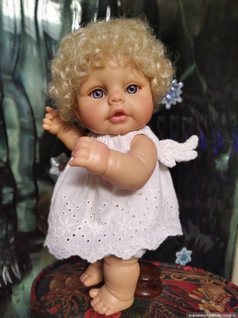 Ещё один Ангелочек. ООАК пупса Berjuan