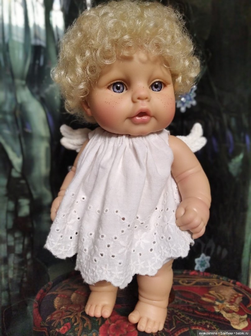 Ещё один Ангелочек. ООАК пупса Berjuan (фото 4)