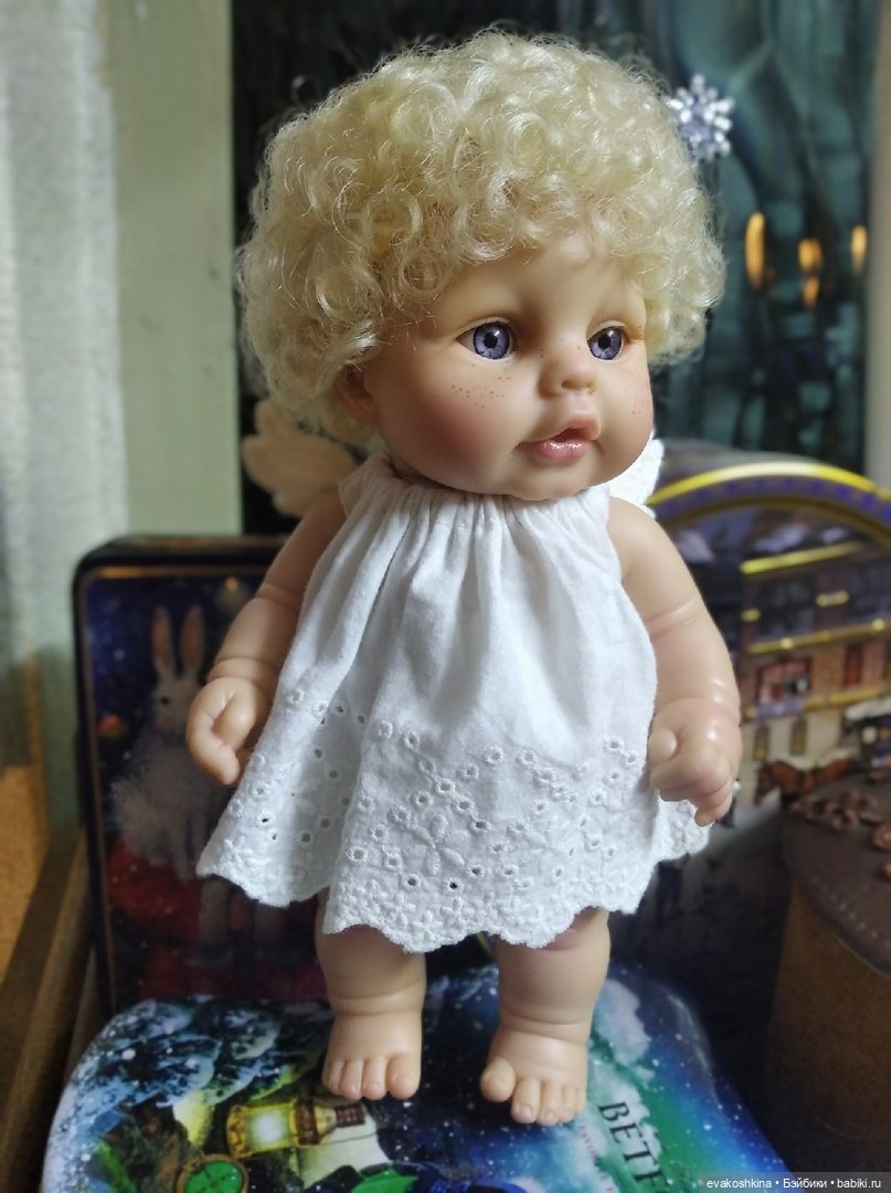 Ещё один Ангелочек. ООАК пупса Berjuan