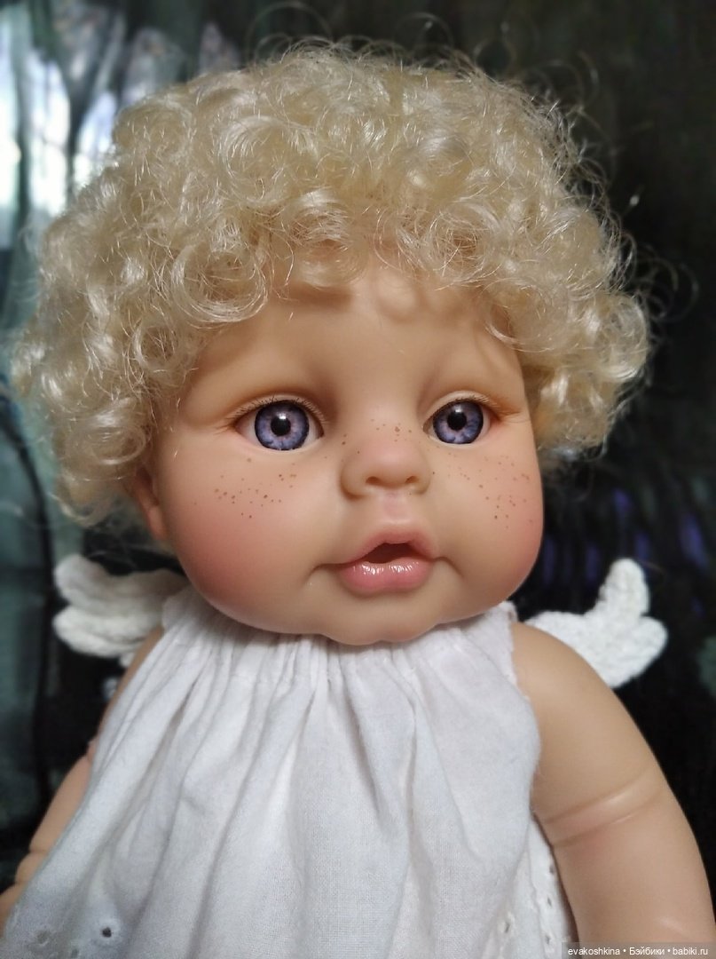 Ещё один Ангелочек. ООАК пупса Berjuan