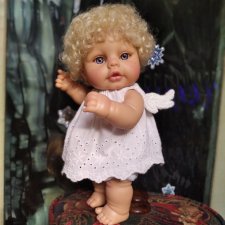 Ещё один Ангелочек. ООАК пупса  Berjuan