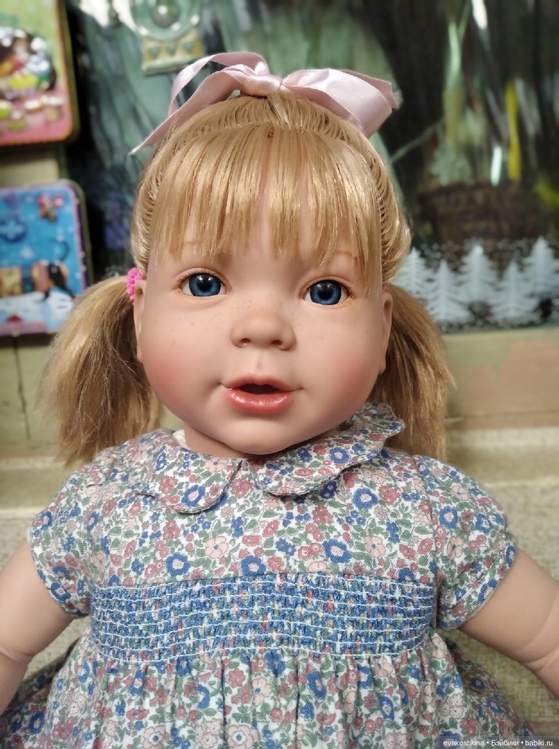 ООАК большой испанской куклы от Nines Леонор