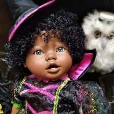 Маленькая Колдунья - новый образ куклы Кармен Гонзалез