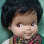 Винтажная кукла  Латиноамериканец (Мексиканец?), 30 см