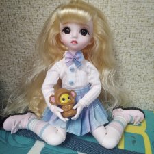 Новенькие. Шарнирные китайские куколки  DBS Dream Fairy, 28 см.