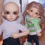 Никита и Ванилька. LittleFee Nanuri Fairyland, PukiFee Vanilla