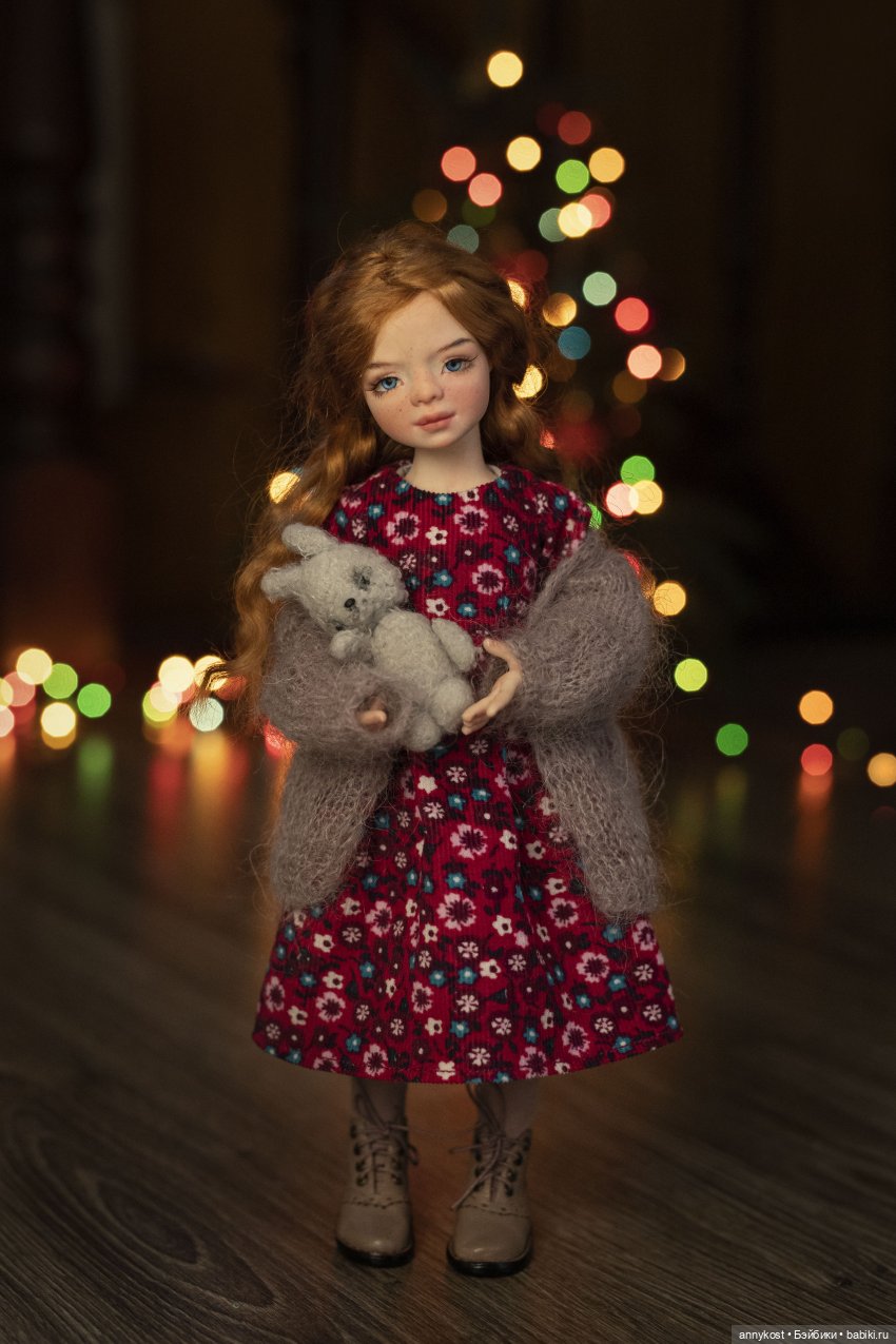 Алëнка у ëлки — Авторские куклы BJD (БЖД) у нас дома: фото (фото 3)