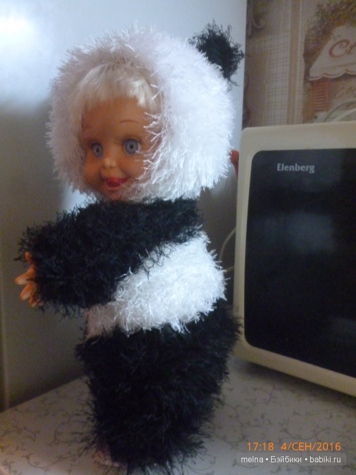 Вот такая панда))) — Одежда и обувь для кукол своими руками: фото (фото 2)