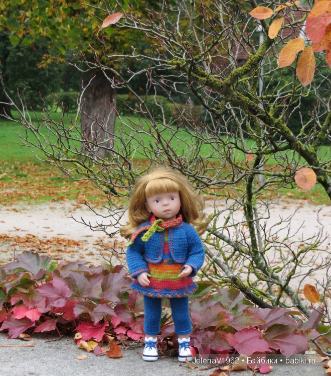 Краски осени. Игровые куклы Käthe Kruse. Minouche (фото 8)