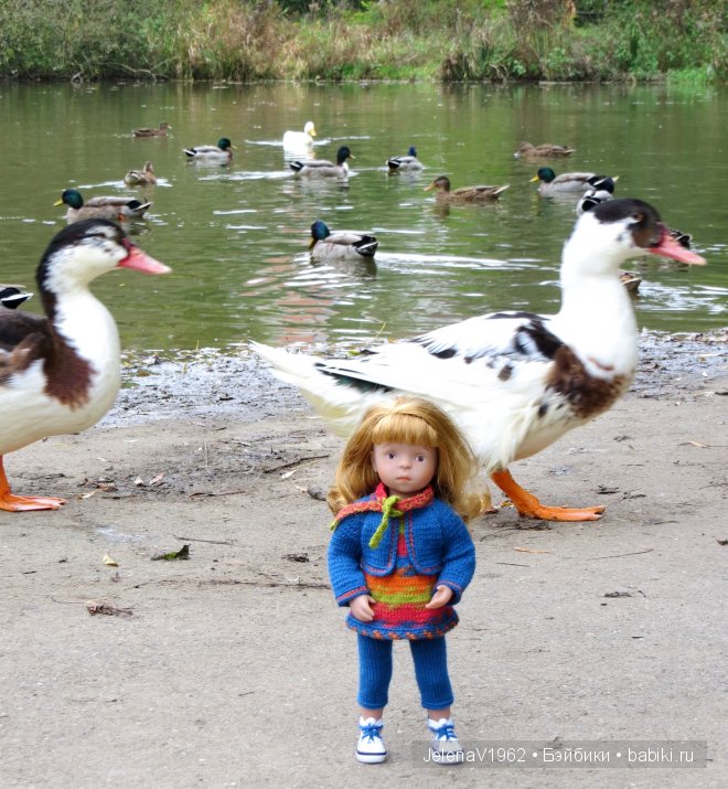 Краски осени. Игровые куклы Käthe Kruse. Minouche (фото 4)