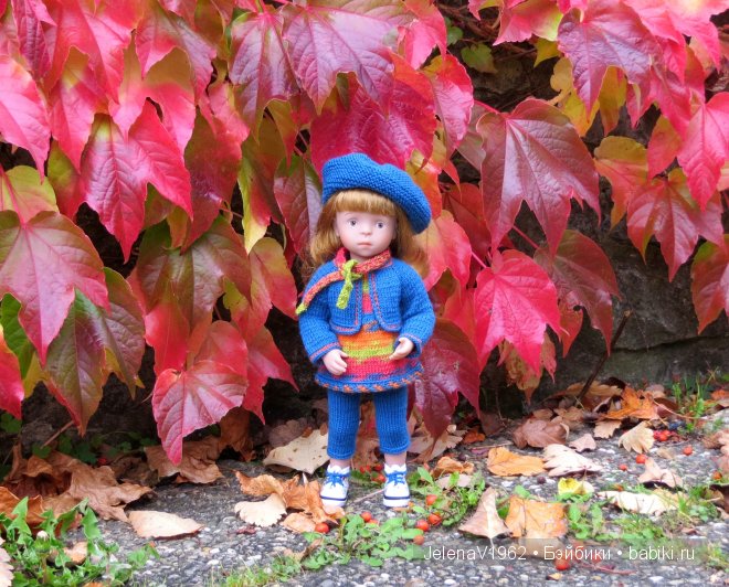 Краски осени. Игровые куклы Käthe Kruse. Minouche (фото 7)