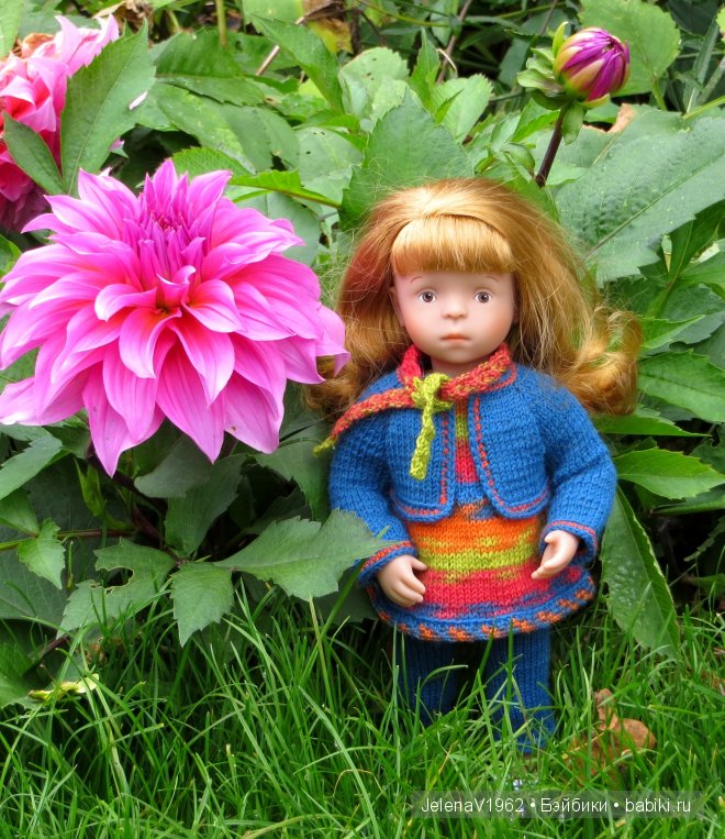 Краски осени. Игровые куклы Käthe Kruse. Minouche (фото 5)