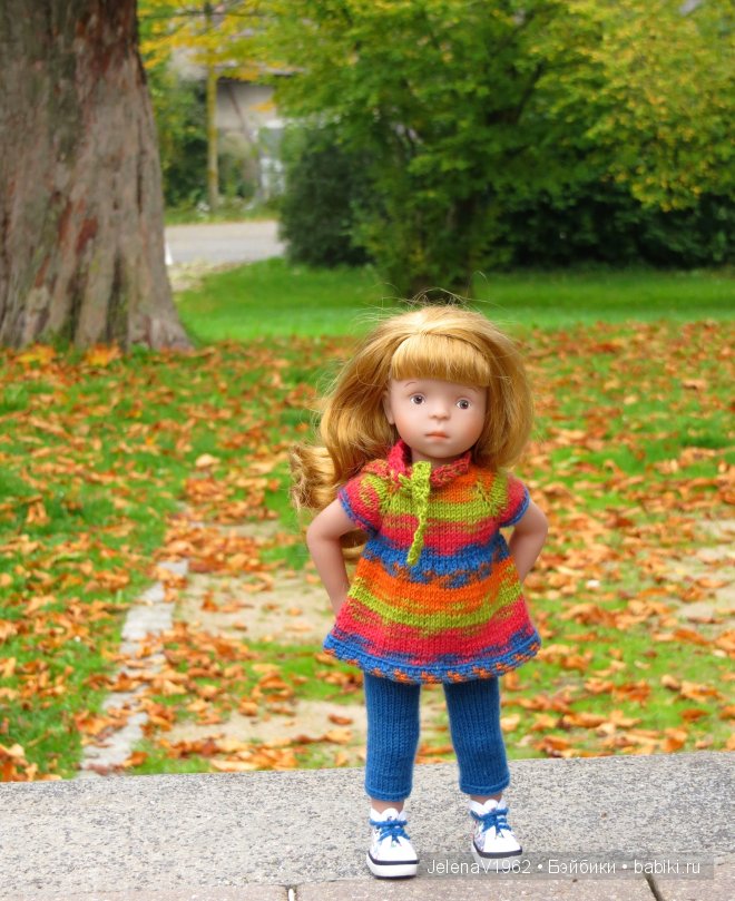 Краски осени. Игровые куклы Käthe Kruse. Minouche