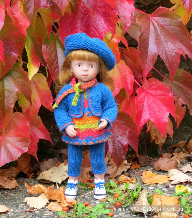 Краски осени. Игровые куклы Käthe Kruse. Minouche (фото 6)
