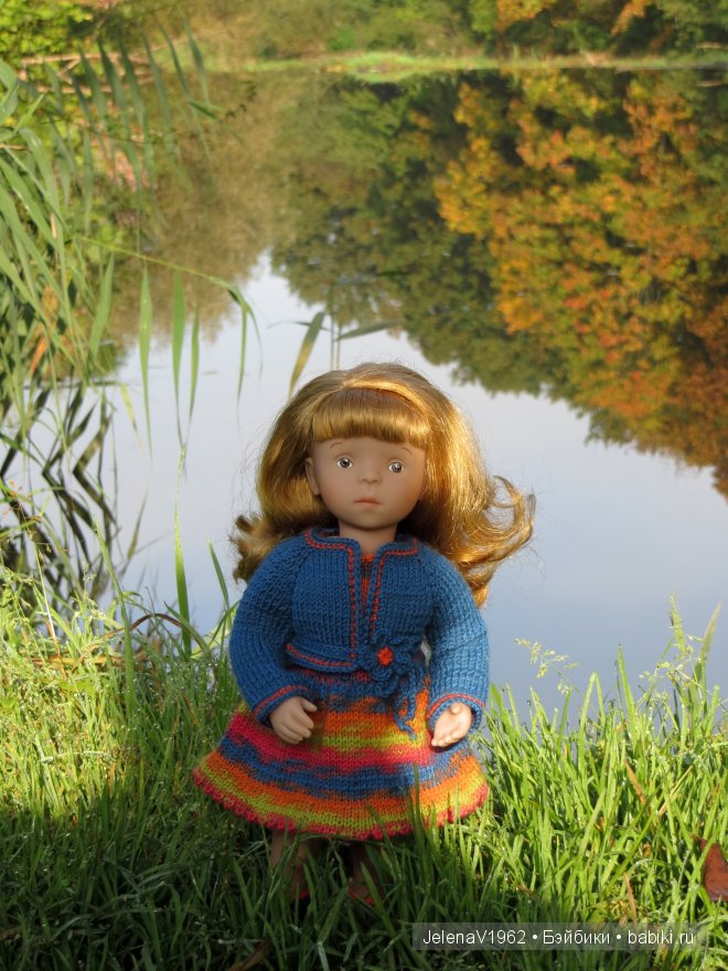 Краски осени. Игровые куклы Käthe Kruse. Minouche