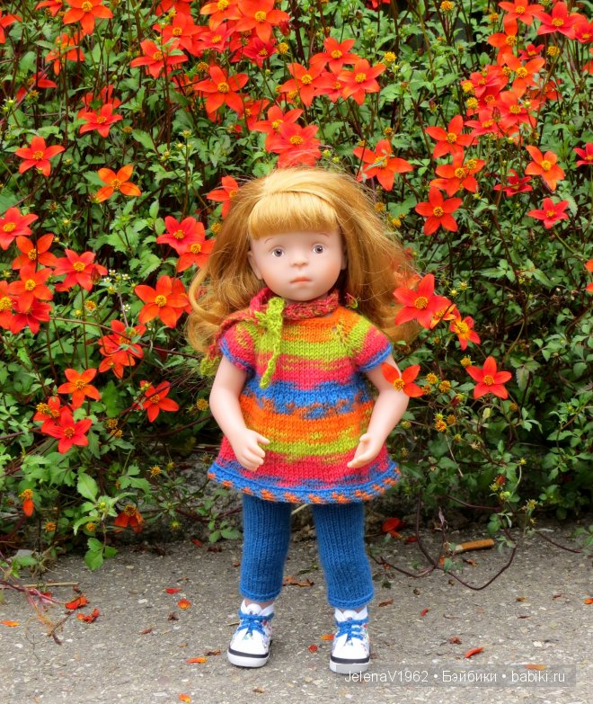 Краски осени. Игровые куклы Käthe Kruse. Minouche