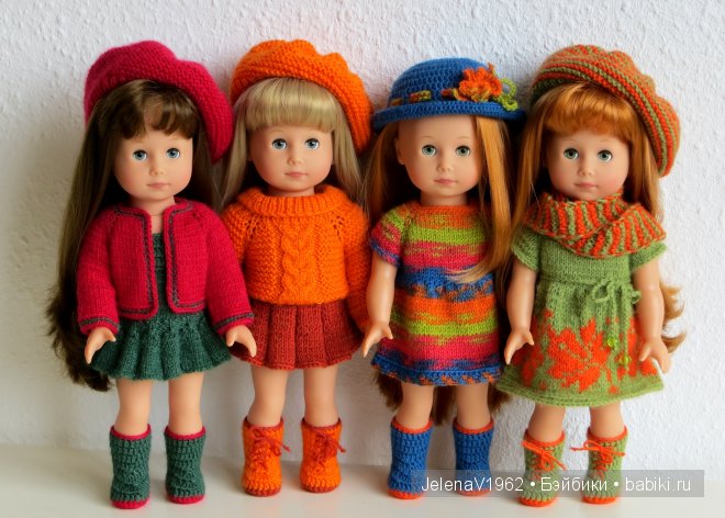 Краски осени. Продолжение... Игровые куклы Käthe Kruse. Minouche. Подружки Готц | Бэйбики Краски осени. Продолжение... Игровые куклы Käthe Kruse. Minouche. Подружки Готц (фото 7)