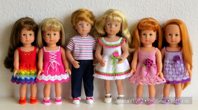 Приглашение в лето... Игровые куклы Käthe Kruse. Minouche. Подружки Готц