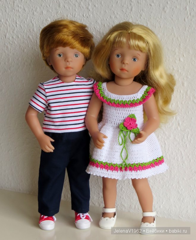 Приглашение в лето... Игровые куклы Käthe Kruse. Minouche. Подружки Готц