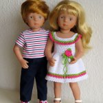 Приглашение в лето... Игровые куклы Käthe Kruse. Minouche. Подружки Готц