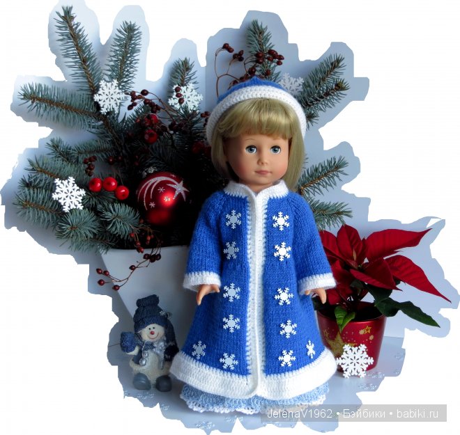 Счастливого Рождества !!! Праздничные наряды для малышек Готц | Бэйбики Счастливого Рождества !!! Праздничные наряды для малышек Готц (фото 7)