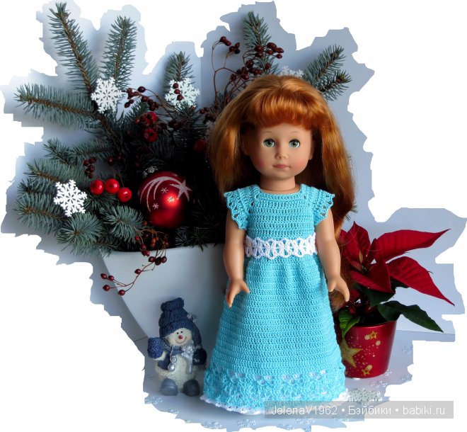 Счастливого Рождества !!! Праздничные наряды для малышек Готц | Бэйбики Счастливого Рождества !!! Праздничные наряды для малышек Готц (фото 2)