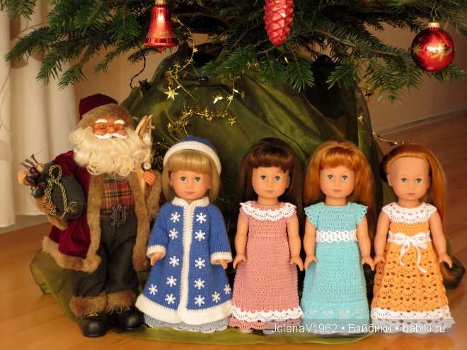 Счастливого Рождества !!! Праздничные наряды для малышек Готц | Бэйбики Счастливого Рождества !!! Праздничные наряды для малышек Готц (фото 9)