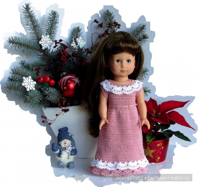 Счастливого Рождества !!! Праздничные наряды для малышек Готц | Бэйбики Счастливого Рождества !!! Праздничные наряды для малышек Готц (фото 3)