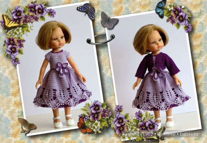 Мои Цветочные фантазии. Игровые куклы от Paola Reina (фото 3)