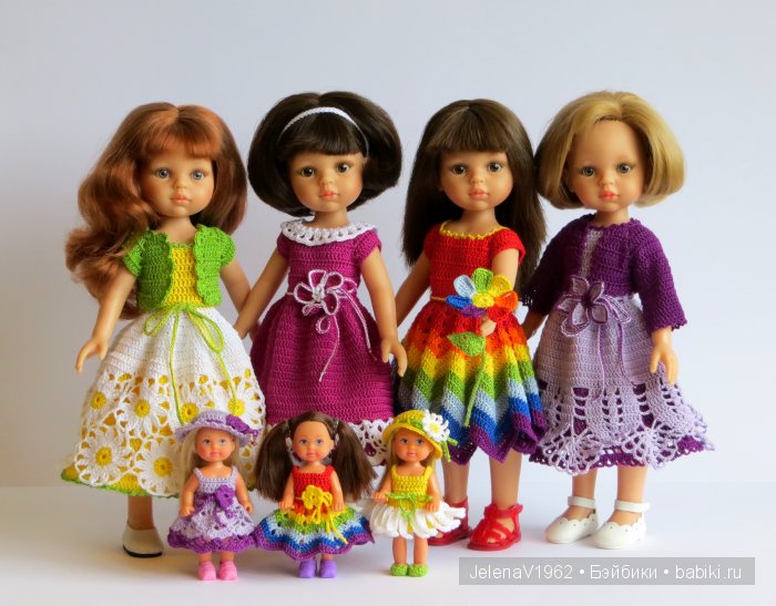 Мои Цветочные фантазии. Игровые куклы от Paola Reina