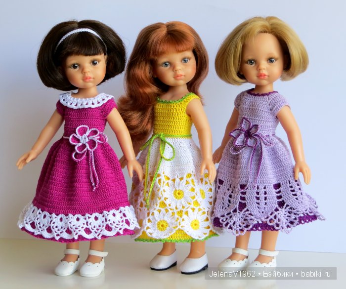 Мои Цветочные фантазии. Игровые куклы от Paola Reina