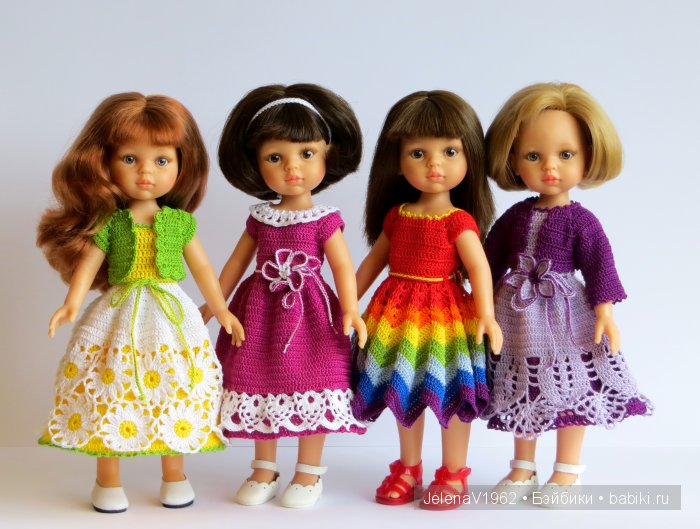 Мои Цветочные фантазии. Игровые куклы от Paola Reina