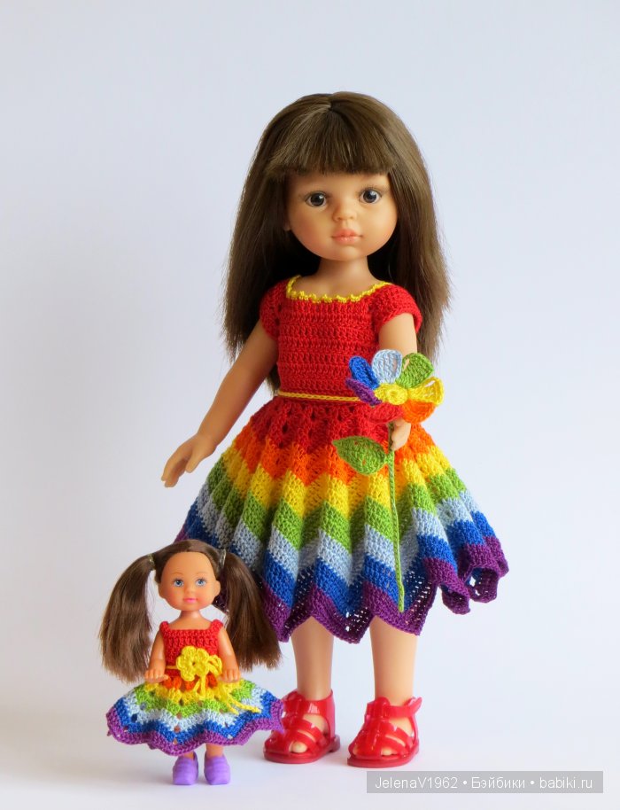 Мои Цветочные фантазии. Игровые куклы от Paola Reina