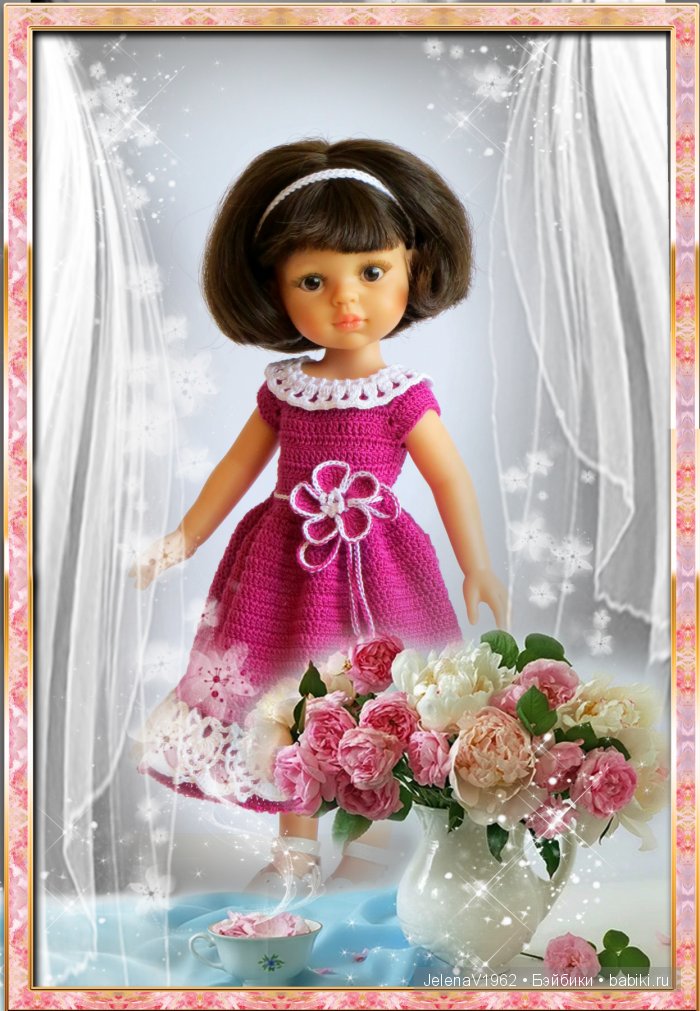Мои Цветочные фантазии. Игровые куклы от Paola Reina (фото 9)